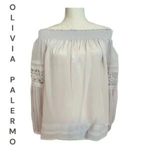 Olivia Palermo over‎ the shoulder Nordstrom top